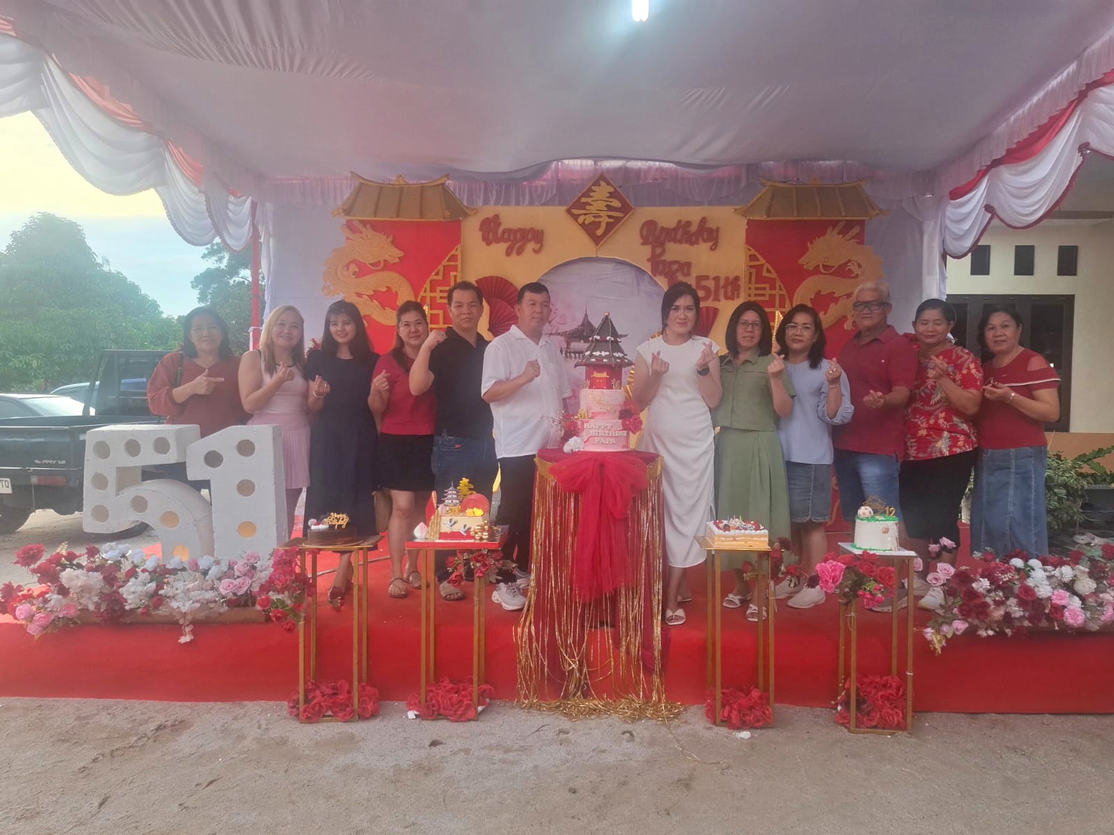 Merayakan Ultah Bapak Amen