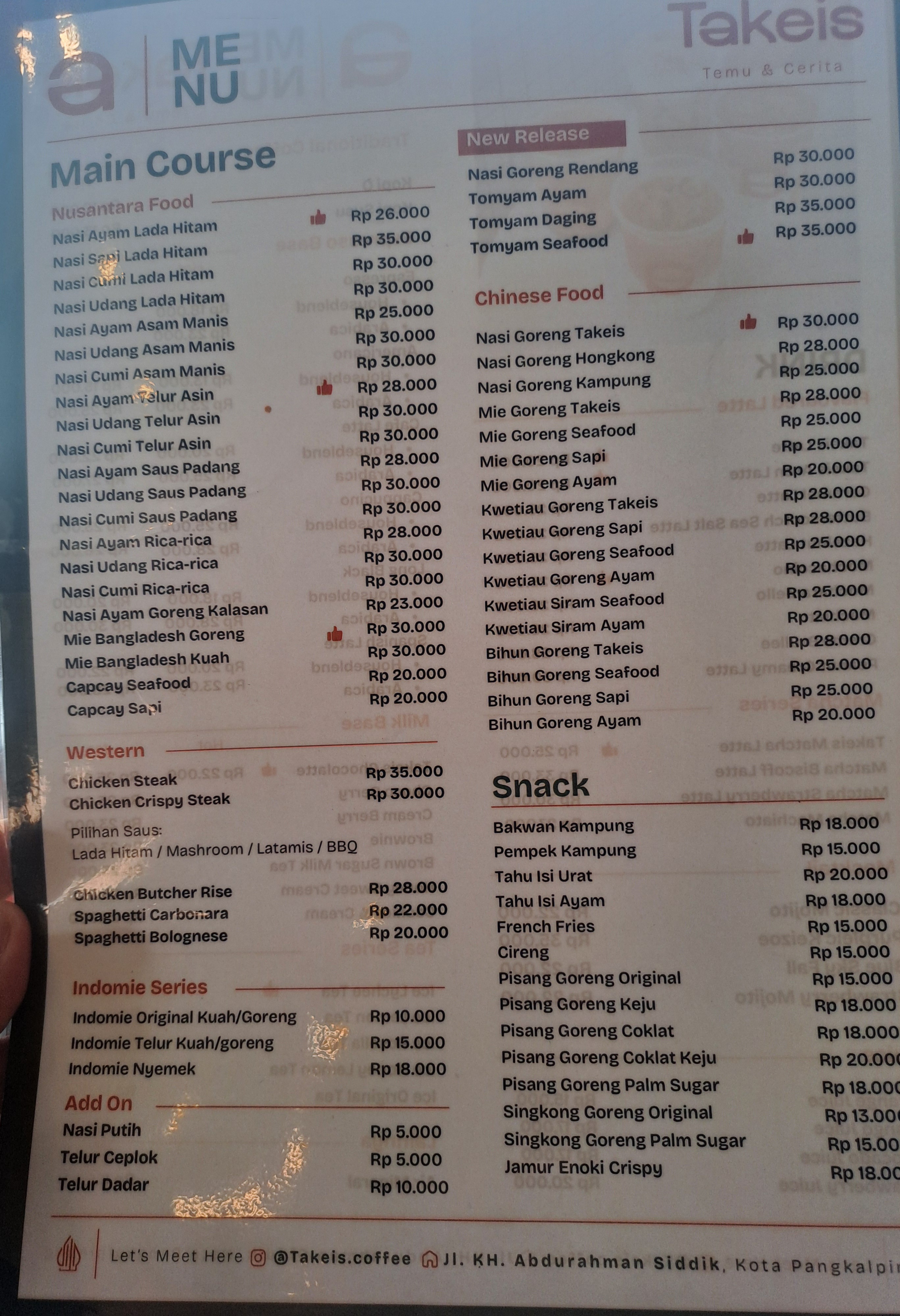 TAKIES CAFE PANGKALPINANG