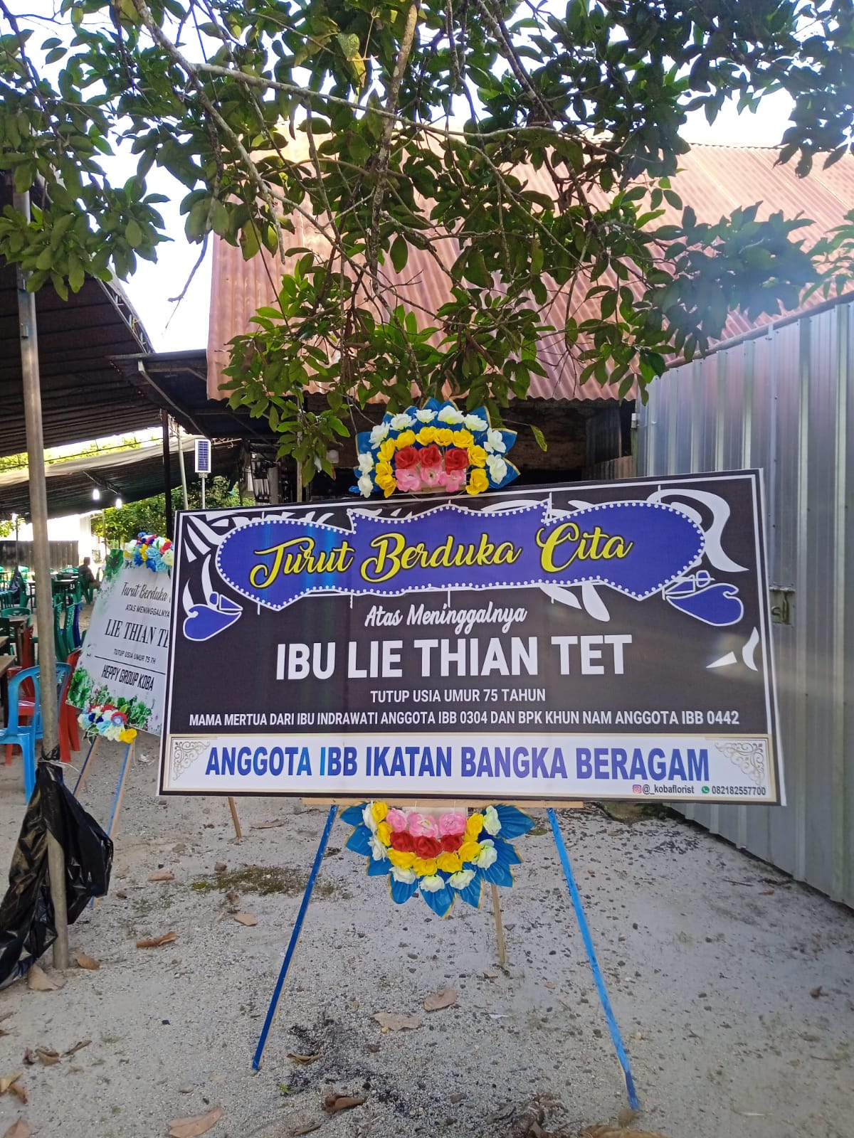 TURUT BERDUKA CITA ATAS BERPULANGNYA IBU LIE THIAN TET